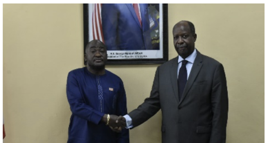 Foreign Minister Kemayah Assures UN Envoy of Credible Elections in Liberia  - As the Special Representative of Secretary-General Pays courtesy Call 