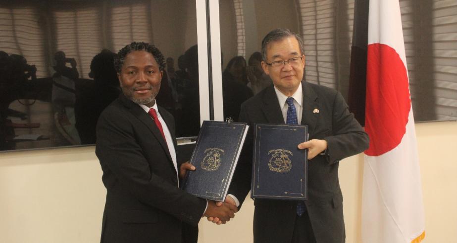 Japan, Liberia Sign Exchange of Notes for KR Food Assistance Worth 250 million Yen 