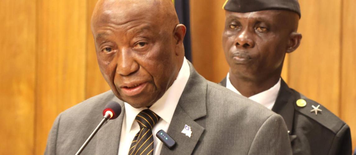 President Boakai Consoles the Federal Republic of Nigeria