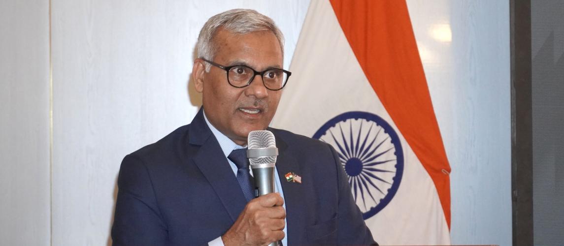 His Excellency Manoj Bihari Verma, Ambassador of India to Liberia. Photo credit: Embassy of India, Liberia