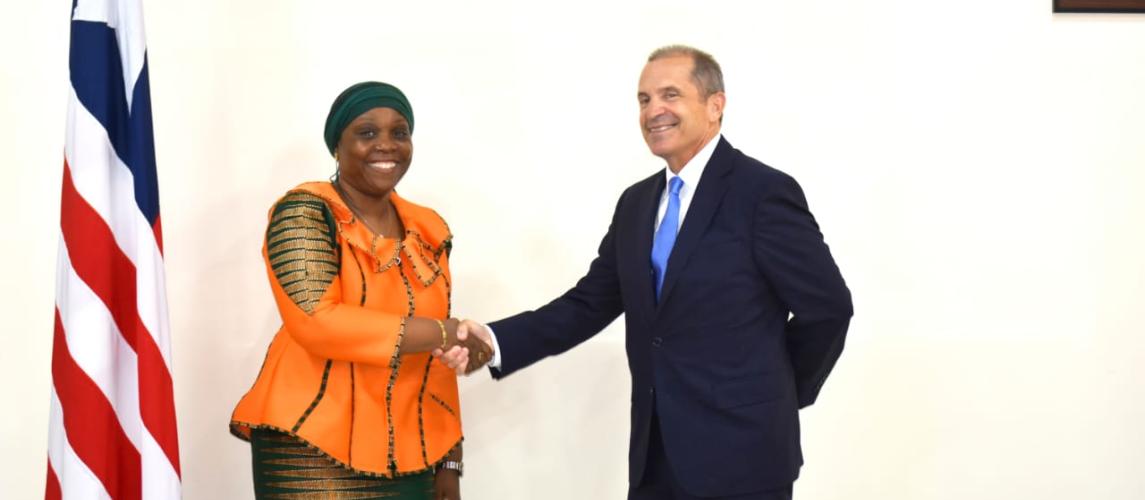 Foreign Minister Nyanti Welcomes New US Embassy Ambassador-Designate