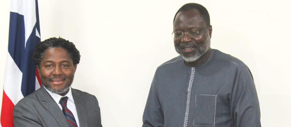 ECOWAS Commission President pays courtesy visit to the Ministry of Foreign Affairs, reaffirms commitment to support Liberia’s post-election national Reconciliation efforts.
