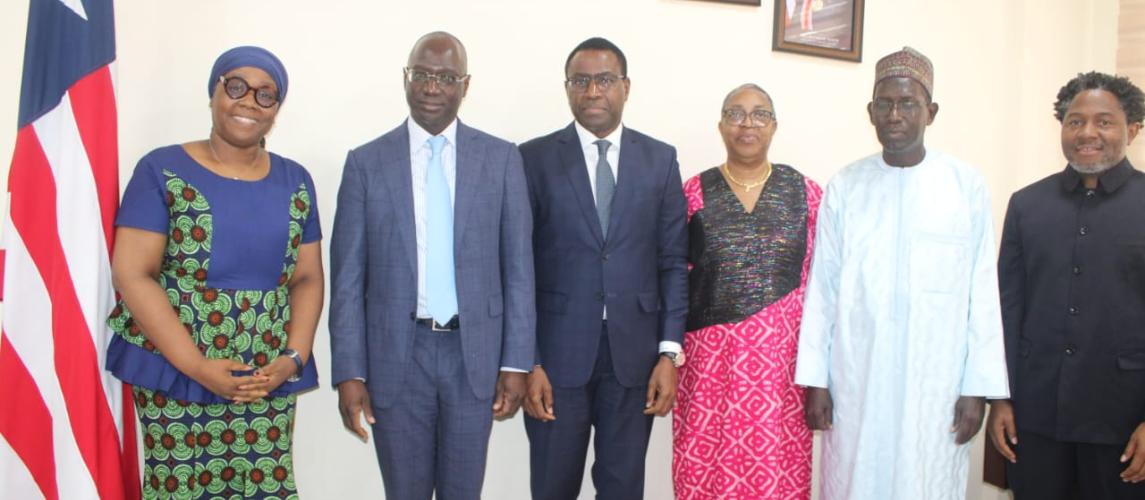 High-Level Delegation from Senegal Visits Liberia To Garner Support for Mr. Amadou Hott’s Candidacy For African Development Bank Presidency