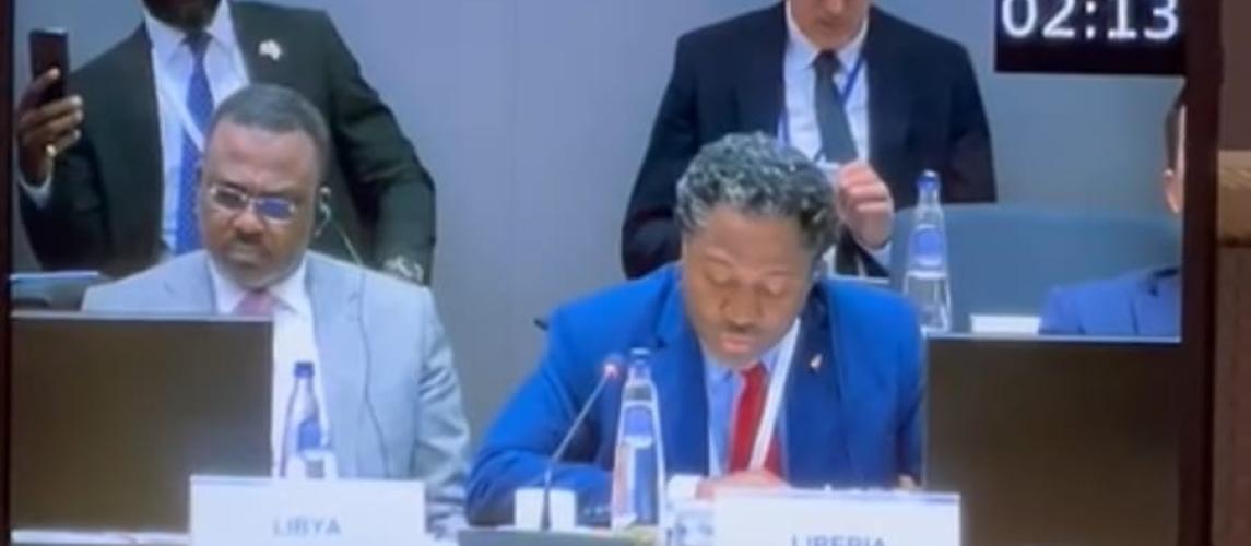 Liberia Reaffirms Its Dedication To Int'l Peace and Security