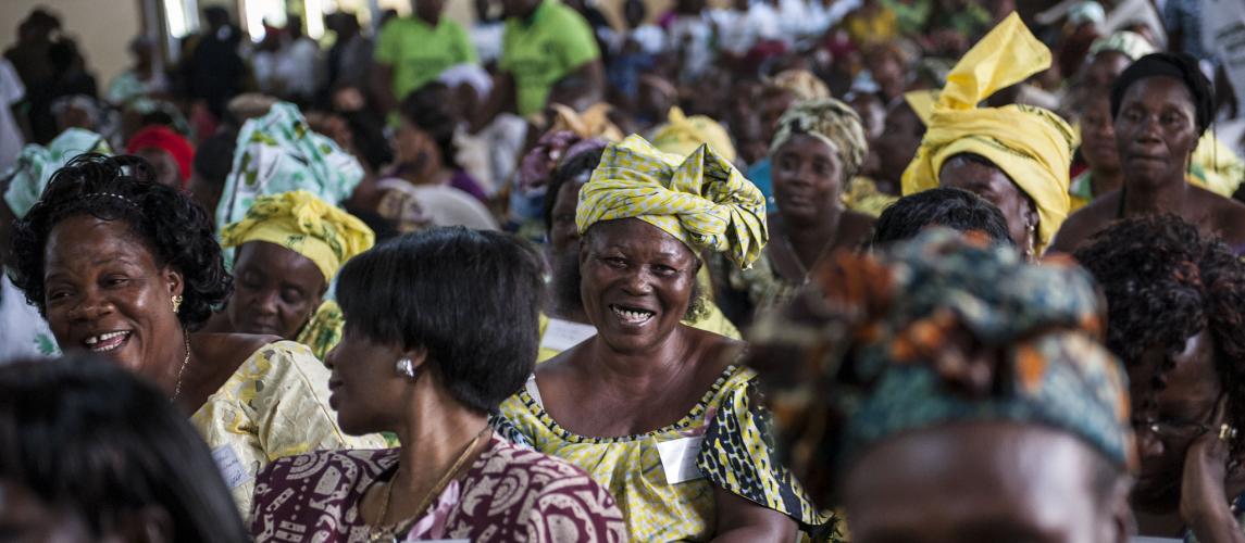 Some Liberian women.