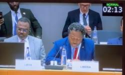 Liberia Reaffirms Its Dedication To Int'l Peace and Security