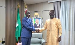 Amb. Sylla Pays Courtesy Call On Mauritania Foreign Minister