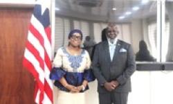 Foreign Minister Nyanti Receives Letters of Accreditation from New WHO Country Representative