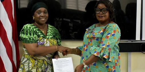 Foreign Minister Nyanti Completes Handover of Japanese Counterpart Fund Secretariat to the Ministry of Commerce 