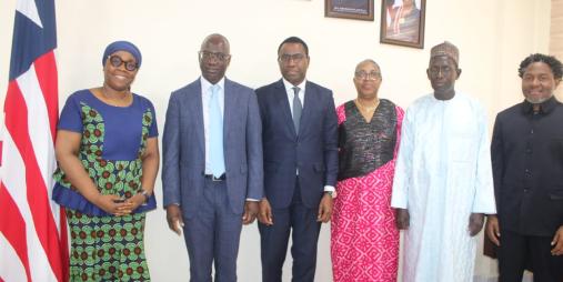 High-Level Delegation from Senegal Visits Liberia To Garner Support for Mr. Amadou Hott’s Candidacy For African Development Bank Presidency  