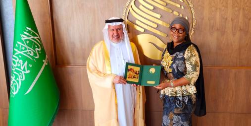 Foreign Minister Nyanti Holds Strategic Meeting with KSRelief Leadership to Strengthen Humanitarian Cooperation