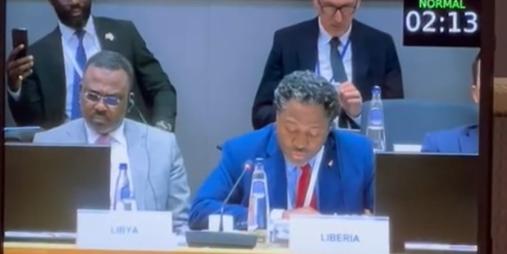 Liberia Reaffirms Its Dedication To Int'l Peace and Security