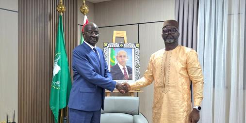 Amb. Sylla Pays Courtesy Call On Mauritania Foreign Minister