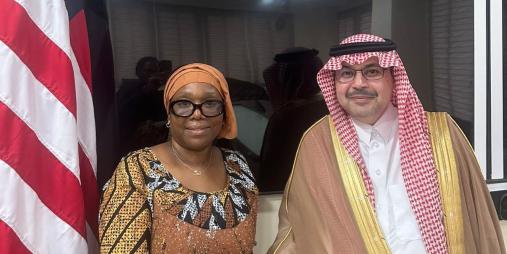 Foreign Minister Welcomes Saudi Envoy, Affirms Commitment to Strengthening Bilateral and Multilateral Cooperation