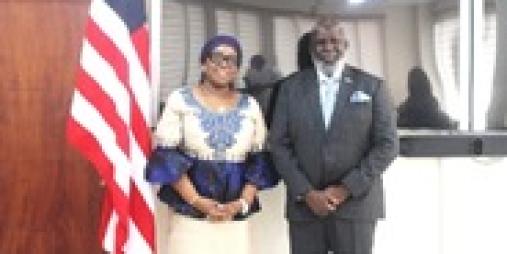 Foreign Minister Nyanti Receives Letters of Accreditation from New WHO Country Representative