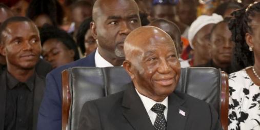 H. E. Joseph Nyuma Boakai, Sr., President of Liberia.